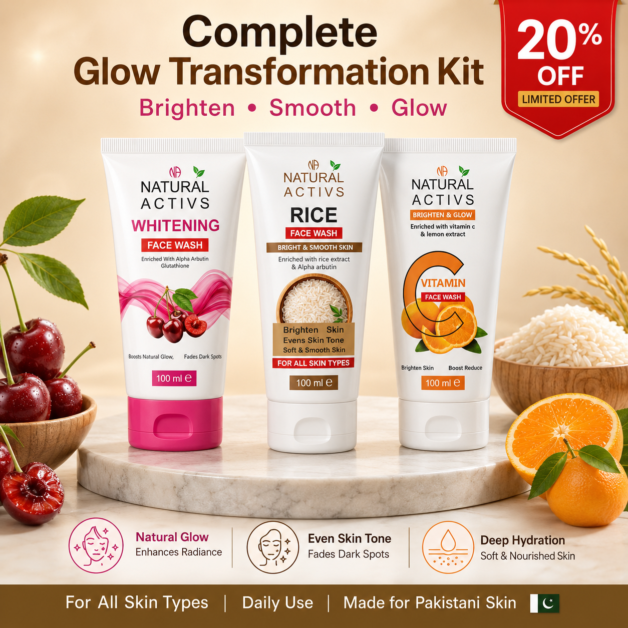 Complete Glow Transformation Kit