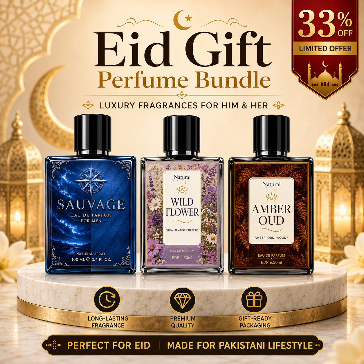Eid Gift Perfume Bundle