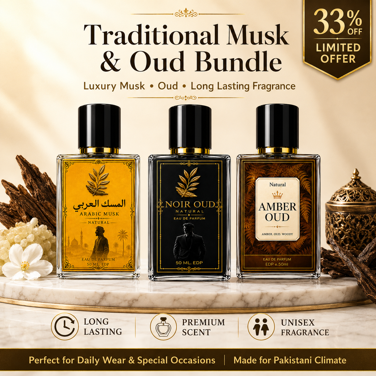Traditional Musk & Oud Bundle