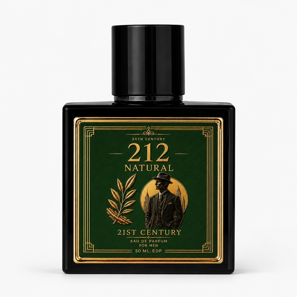 212 Natural Eau De Parfum for Men 50ML – Clean & Fresh